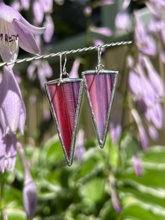 Purple triangles